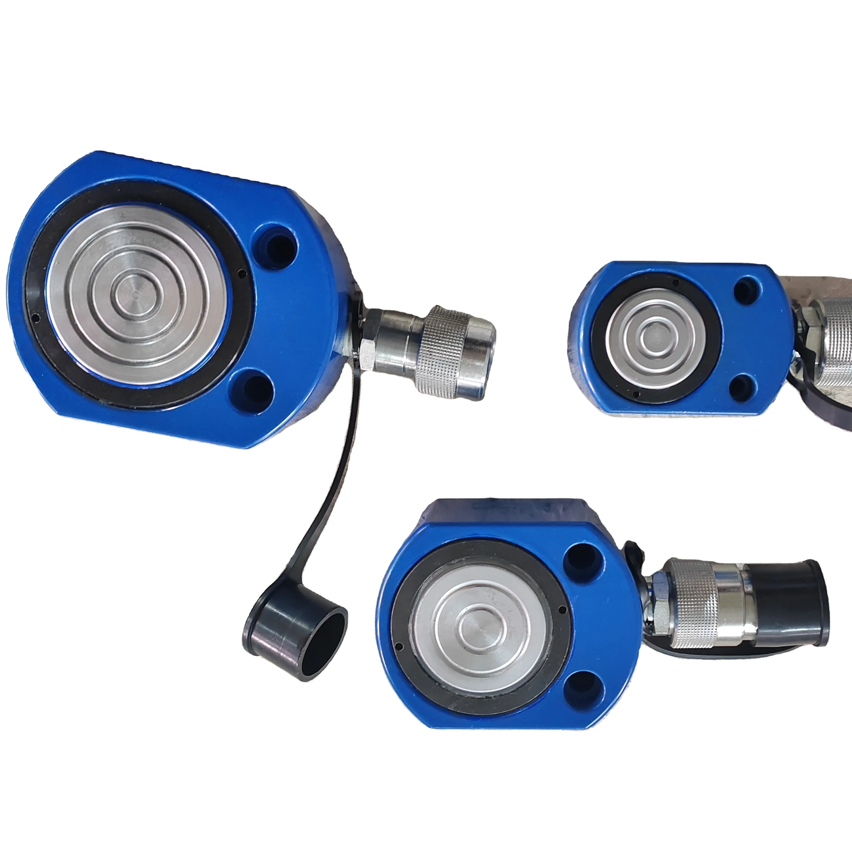 

Deeleap Low-Height Ultra-Thin Compact Steel Pancake Hydraulic Cylinder for Confined Spaces DY-RSM-50