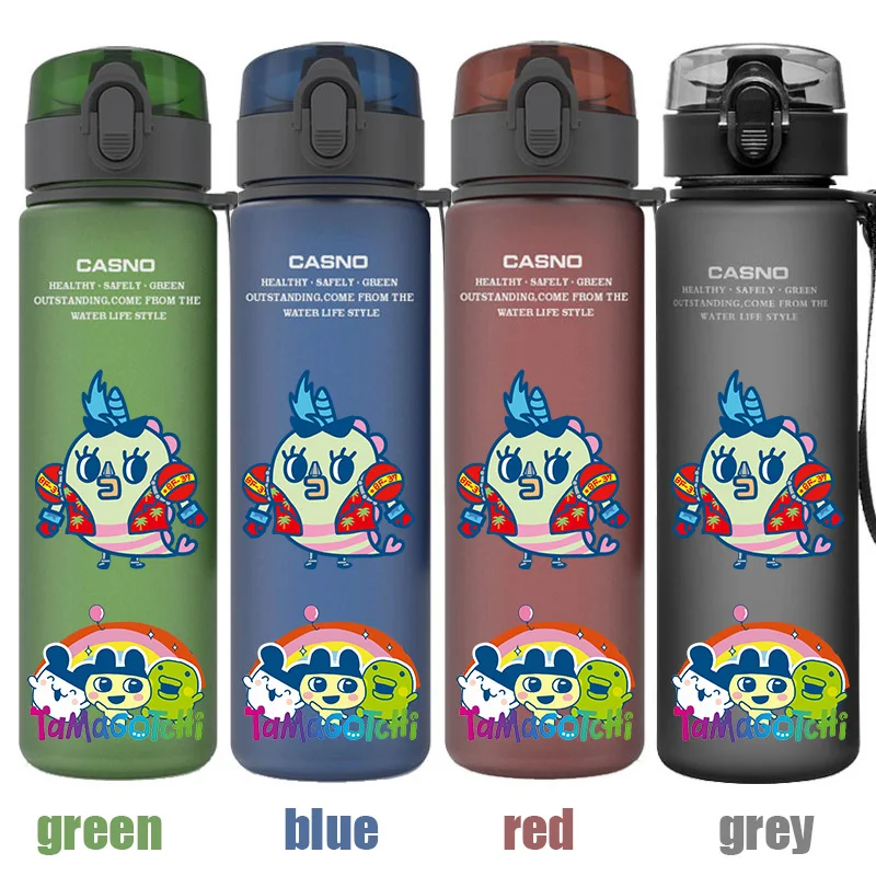 Jogo japonês pet tamagotchi momametchi kuchipatchi milktchi mimitchi momotchi copo de água de plástico garrafa potável escola gourde