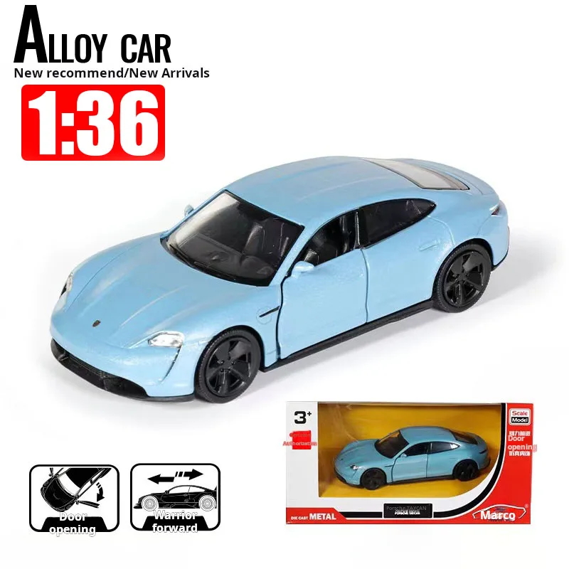 1:36 Porsche Teken Turbo S Simulation Zurückziehen Auto Modell Auto Metall Legierung Spielzeug Auto Kinder Geschenk Sammlung Druckguss auto Modell