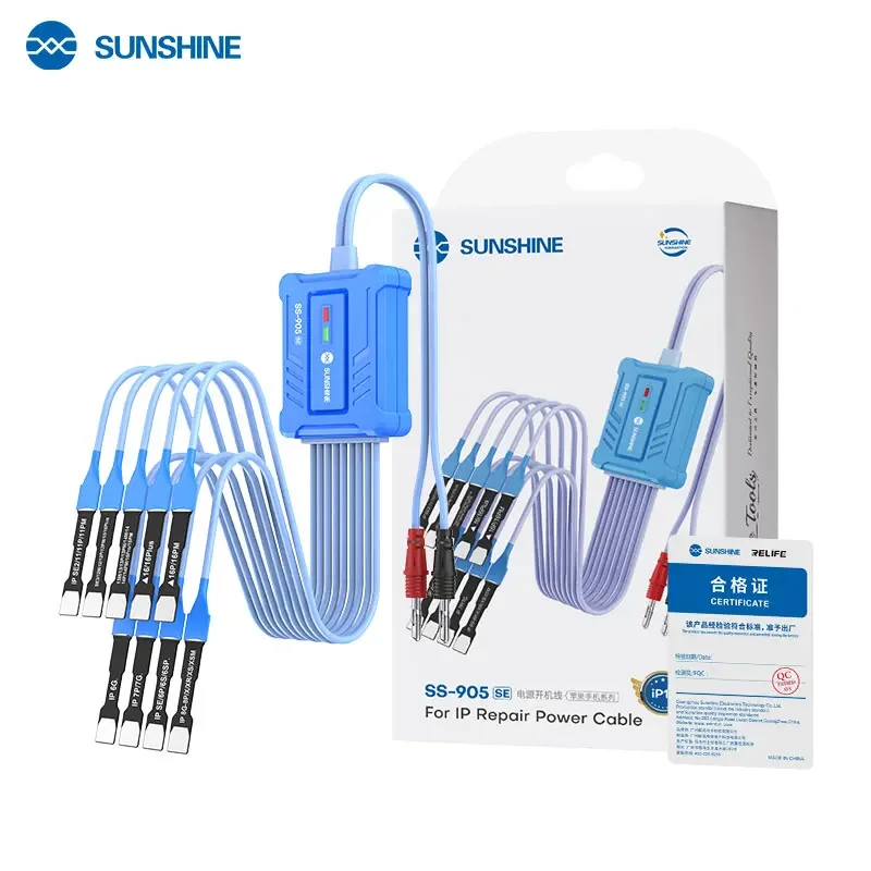 

SUNSHINE SS-905 SE IP Mobile Phone Series Power Cable Support Phone 6G-16PM Flexible FPC Cable Phone Repair Power Test Cable