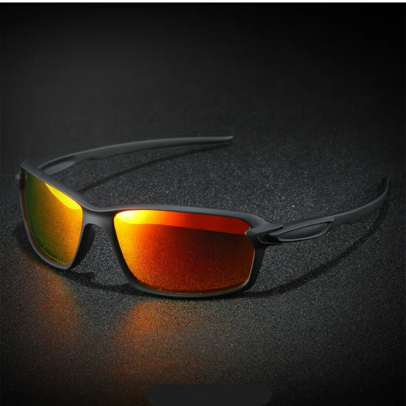 High Quality Outdoor Polarized Sunglasses Men Vintage Square Eyeglasses Mirror Anti-glare Driver\'s Sun Glasses for Male Female