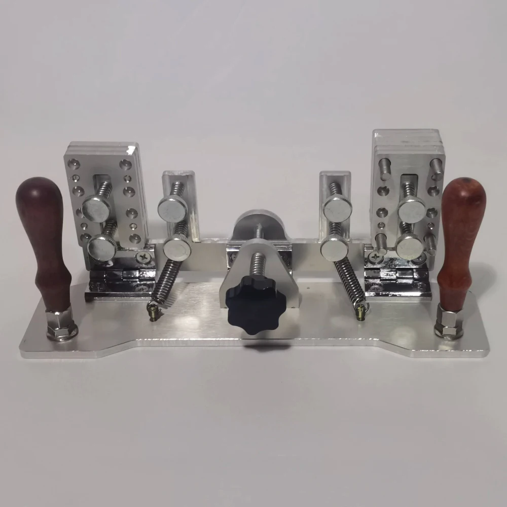 Fixed-Angle Fixture for Handheld Belt Sander (Quick Flip Design)V-Bevel Grinding Jig