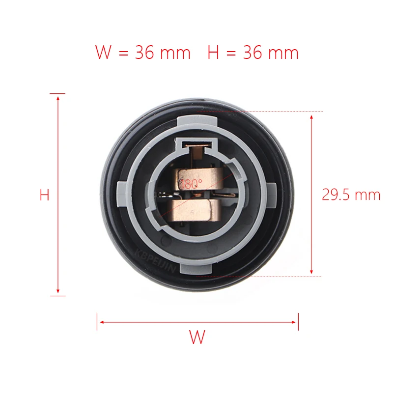 For Hyundai Daytime Running Lights Socket 1157 BAY15D P21/5W Bulb Holder Car Lamp Base Accessories 1 Pcs view 5