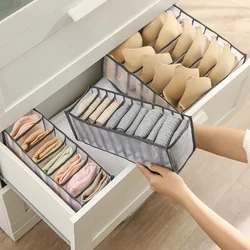 Closet Organizer For Underwear Socks Home Cabinet Divider Storage Box Storage Organizer for clothes Foldable Drawer Organizer