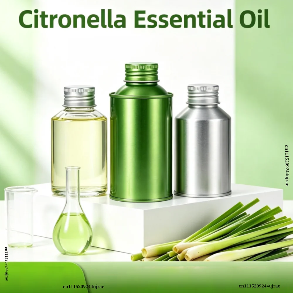 Pure Plant Essential Oil For Reed Diffuser Humidifier Undiluted Citronella Aromatic Oil