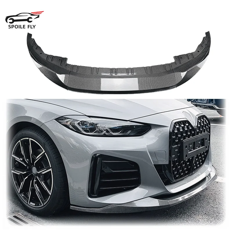 

2020 To Up For BMW 4 Series G24 G26 420i 430i i4 M50 4-Door Coupe M Sport Rear Bumper Lip Spoiler Splitter Diffuser Cover By ABS