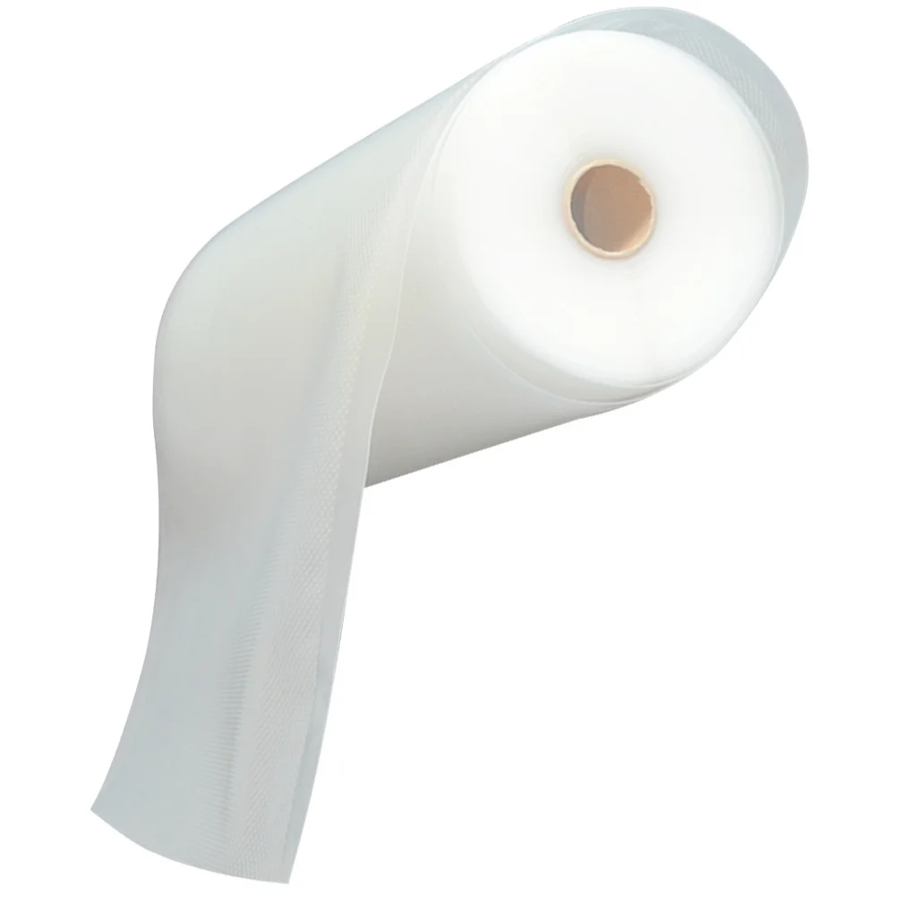 

1 Roll Vacuum Sealer Bags Cuttable Food Storage Pouch Reusable Freezable Heat Resistant For Kitchen Home Restaurant Use Vacuum