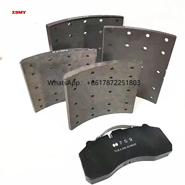 

SINOTRUK HOWO ShacmanX3000 X5000 H3000 M3000 WG9231342068 Spare Parts Rear Brake Lining