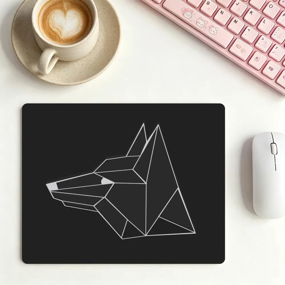 Minimal Geometric Wire Art Animal Playmat Large Size Mouse Pads For Games Office Desktop Laptop Keyboard Accessories