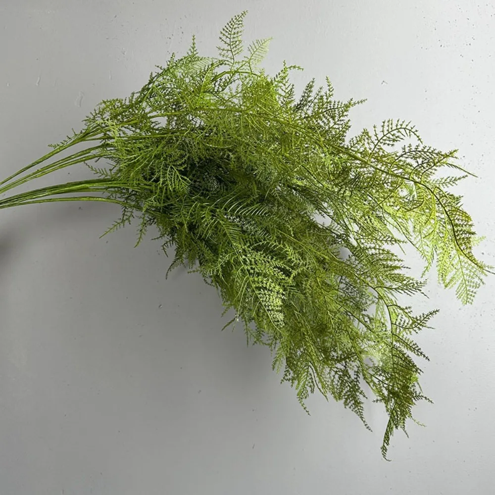 

Large Artificial Fern Plant Branches Realistic Handmade Artificial Asparagus Fern Real Touch Elegant Fake Plants Wedding Decor