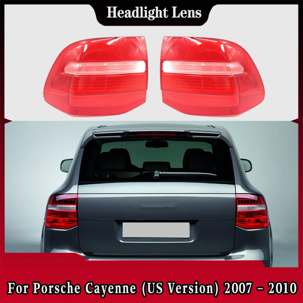 

Car Rear Taillamp Glass Lamp Transparent Lampshade Shell Taillight Cover For Porsche Cayenne (US Version) 2007 2008 2009 2010