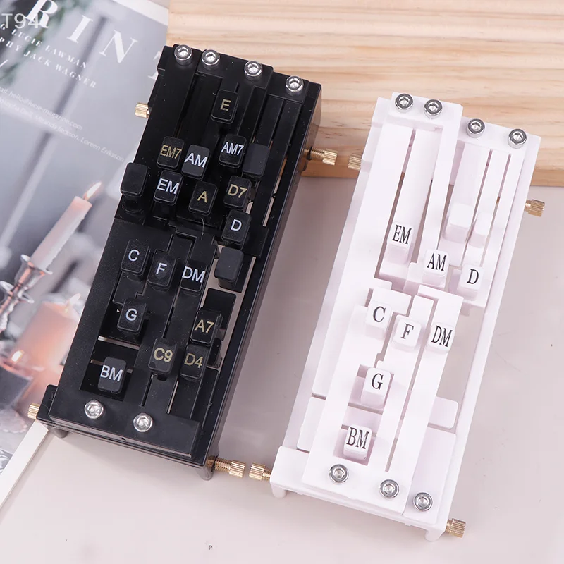 Beginners Guitar Chord Helper One-Touch Chords Presser Guitar Chord Trainer Practice Aid Trainer Assisted Learning System