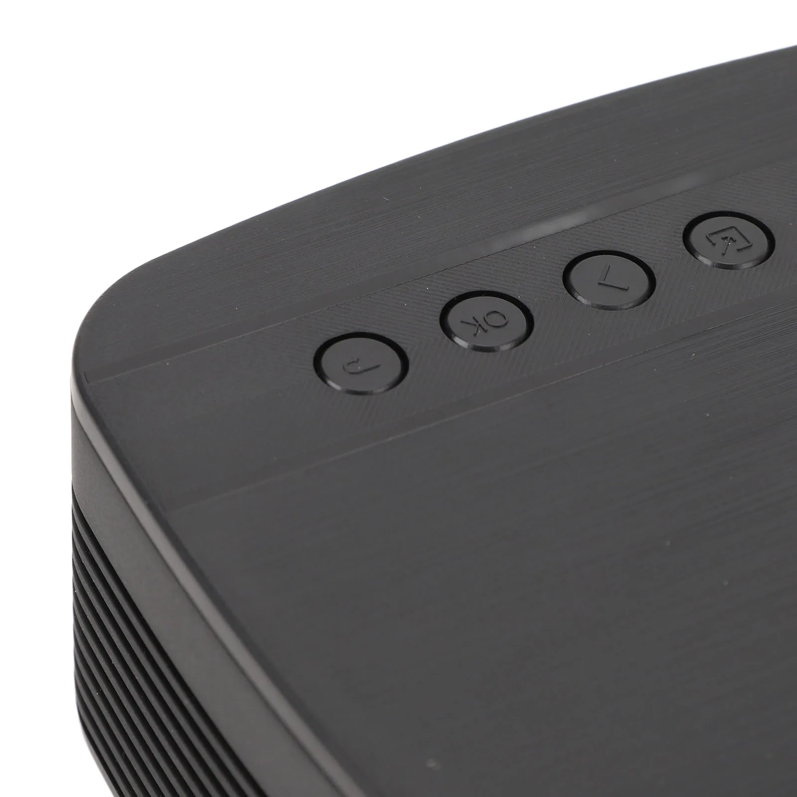 جهاز عرض الفيلم اللاسلكي 1080P HD العارض 4 قناة مصباح ليد المزدوج HiFi مكبرات صوت ستيريو 16 إلى 110 بوصة قابل للتعديل للداخلية