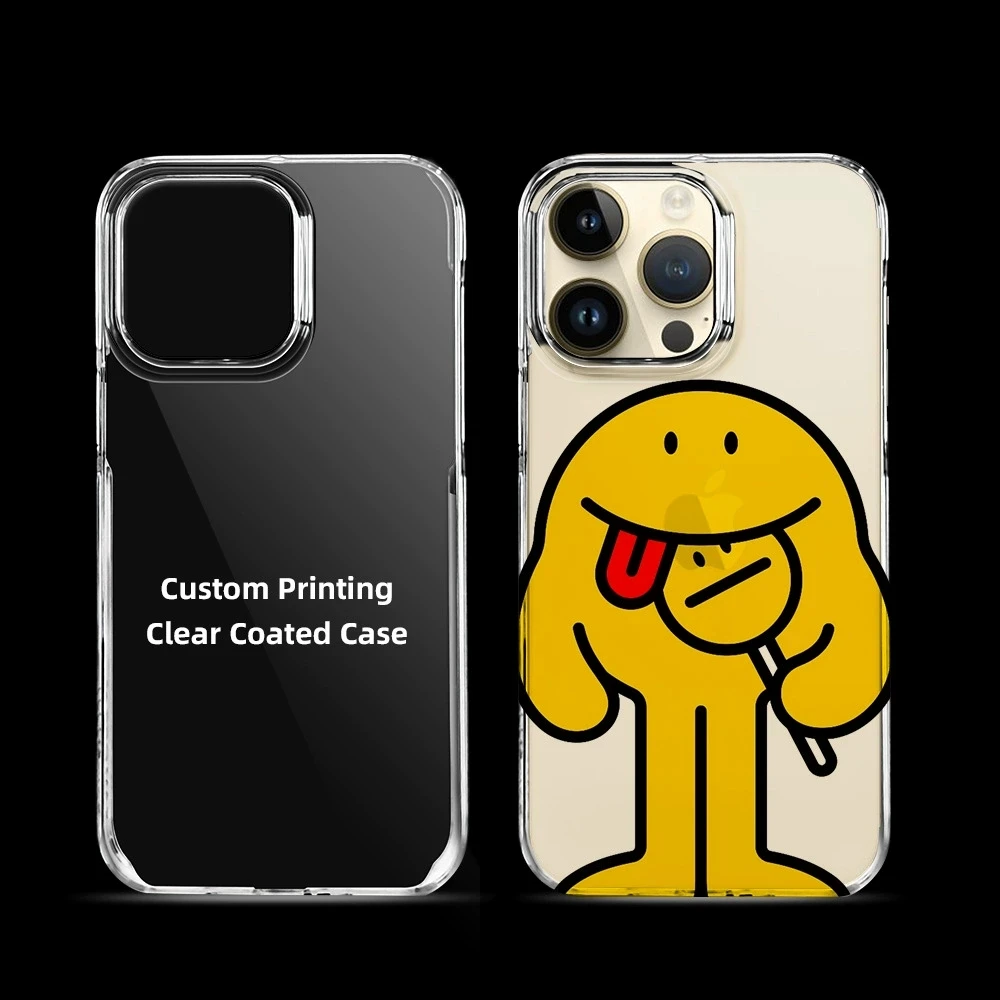 

Оптовая продажа с фабрики, дешевый прозрачный глянцевый жесткий противоударный чехол для телефона с сублимацией для iPhone 17 16 15 14 13Pro Max Protect Cover