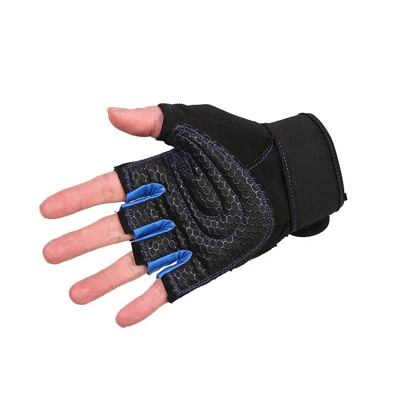 Gym Gloves for Men Women Fitness Weight Lifting Wristband Gloves Body Building Training Sports Exercise Cycling Glove Shockproof