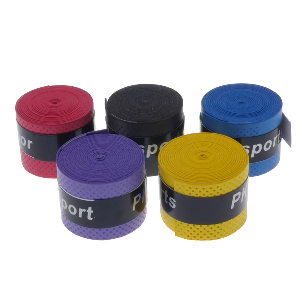 

1pc Overgrip Anti-slip Tennis Racket Sweatband Grips Padel Shock Absorption Grip Tape Sport Fishing Rods Over Grip Sweat Band