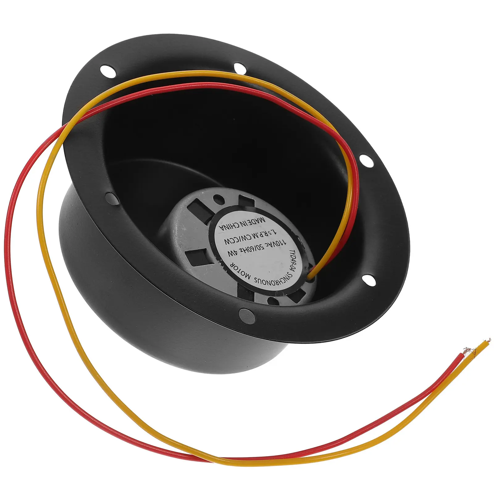 motor-para-bola-de-espelhos-de-alta-resistencia-110v-rotador-eletrico-com-suporte-de-anel-e-fiacao-simples-com-fio-neutro-para-palco