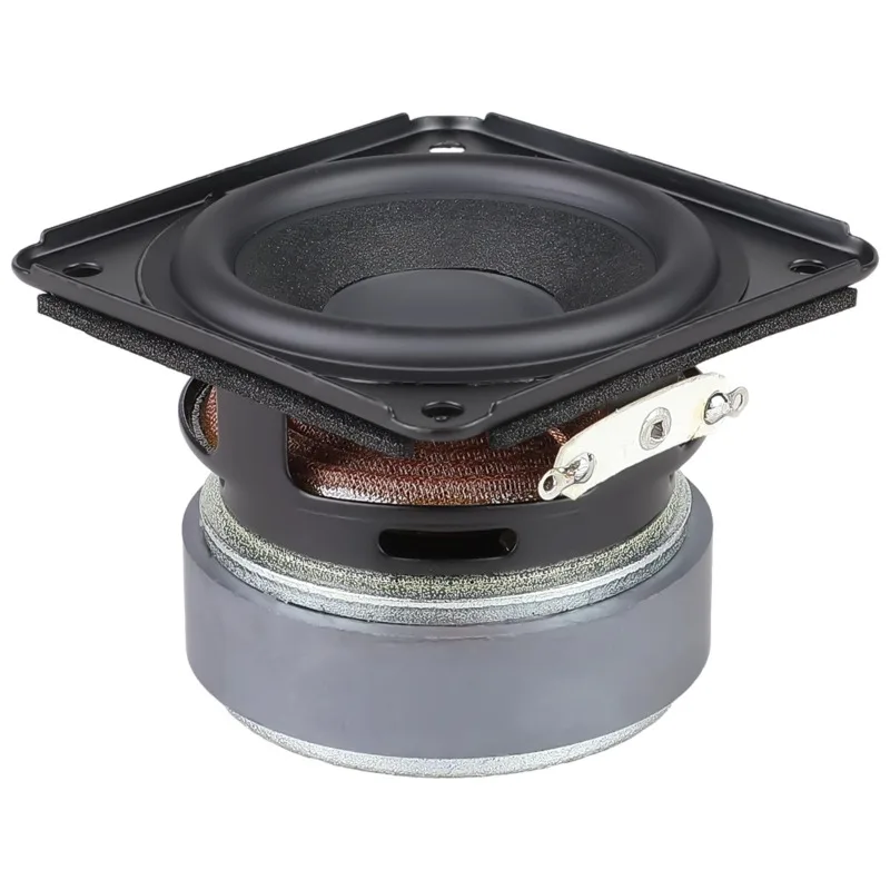 SOTAMIA 2Pcs 2.25 Inch 58mm Full Range Audio Speaker 6 Ohm 25W High Performance Rubber Side DIY Sound Blaster Echo Wall Speaker