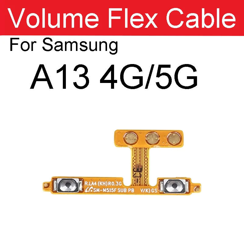 

Для Samsung Galaxy A22 A32 A42 A52 A52s A72 A13 A23 A53 A73 PV НОВЫЙ гибкий ленточный кабель с громкостью питания, гибкий кабель, запасные части