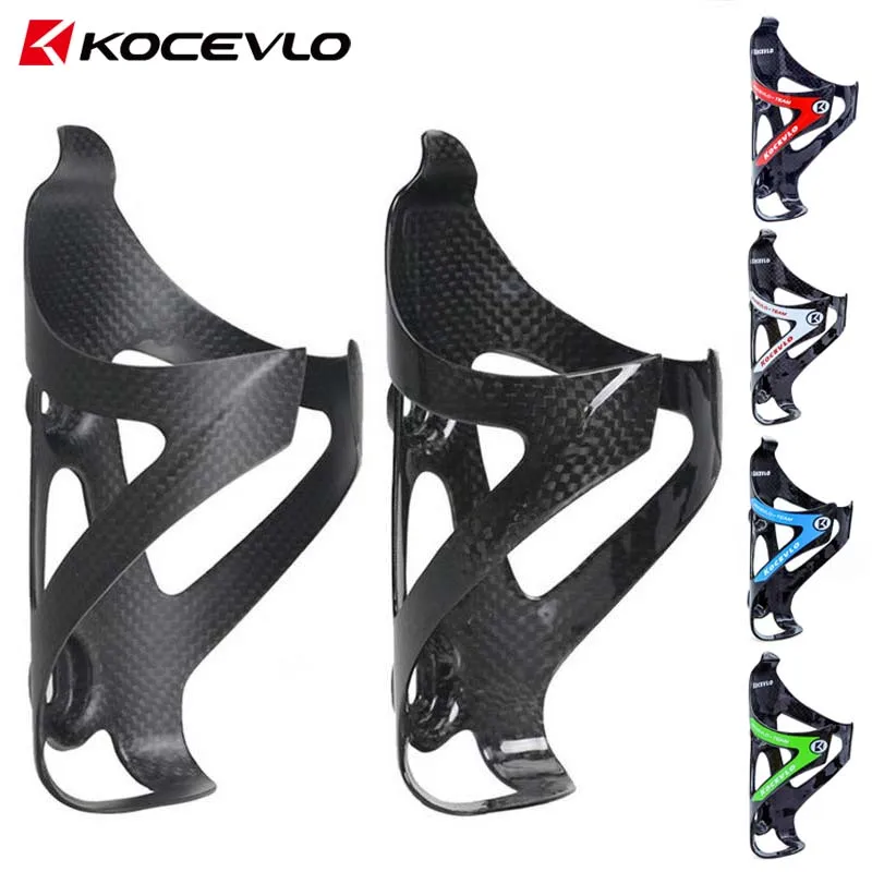 2 szt. KOCEVLO rower z włókna węglowego Ultralig koszyk na bidon MTB szosowy uchwyt na butelkę sprzęt rowerowy matowy/lekki