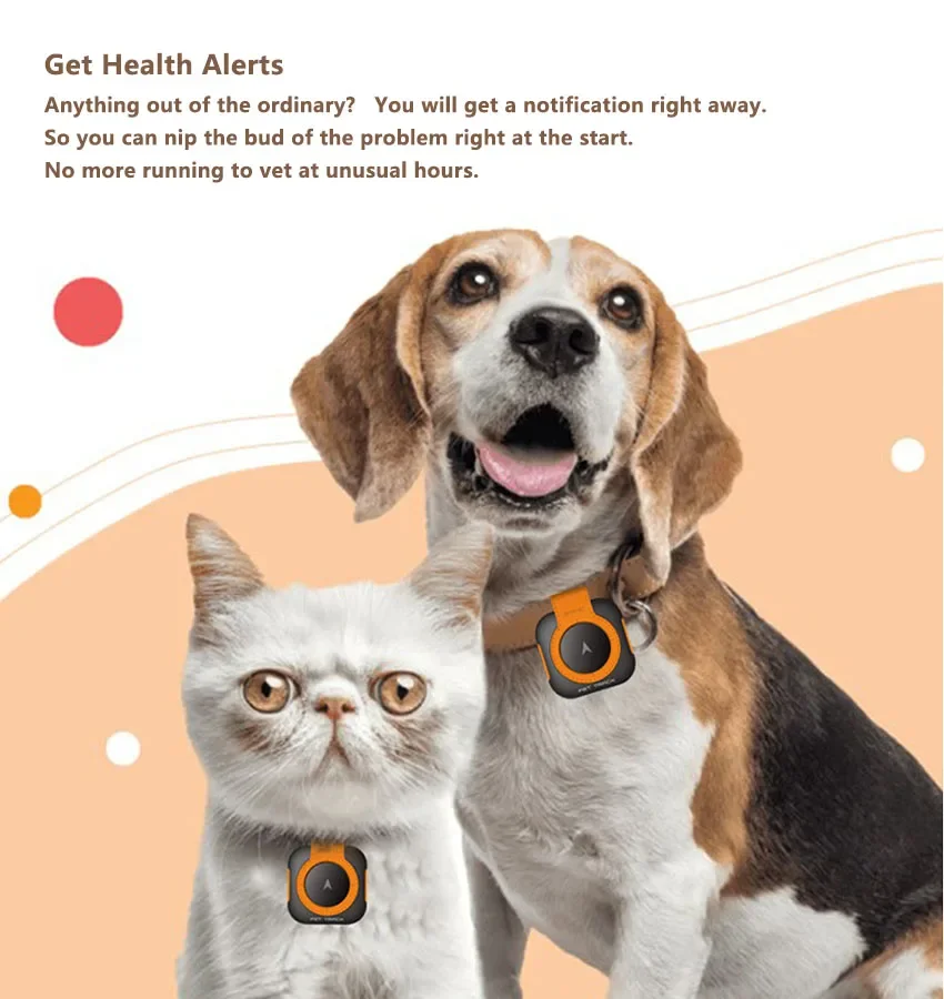 2023 Pet Tracker GPS Tracking Collar for Dogs and Cats Pet Activity Monit0r Device