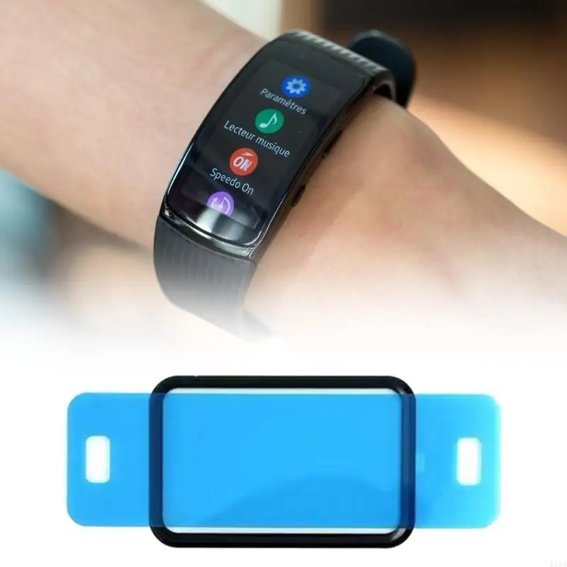 Phim rõ ràng dễ dàng để làm sạch dây đeo cổ tay Bubble Frees Install cho FIT3