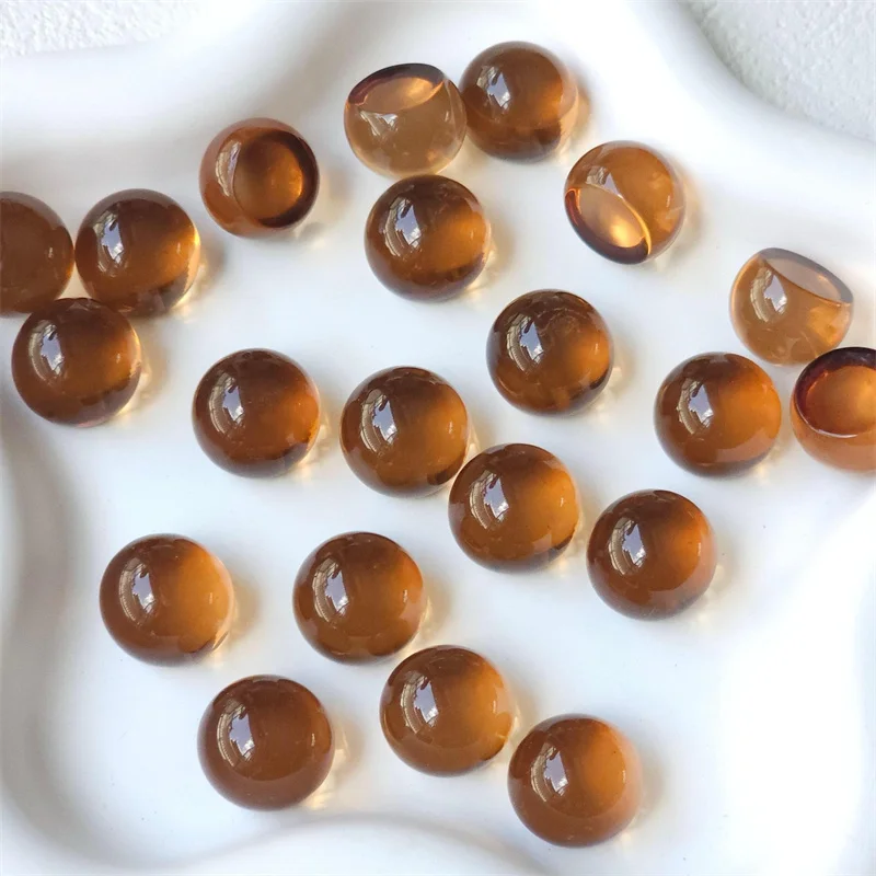 New arrived 100pcs/lot 16mm color print geometry rounds shape resin cabochon beads diy jewelry garment hair accessory