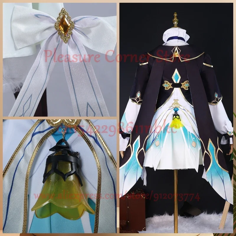 In Stock 2 Version honkai Star Rail Firefly Cosplay Costume Full Set Suits Uniform  Firefly Cosplay Wig Shoes Costume Props