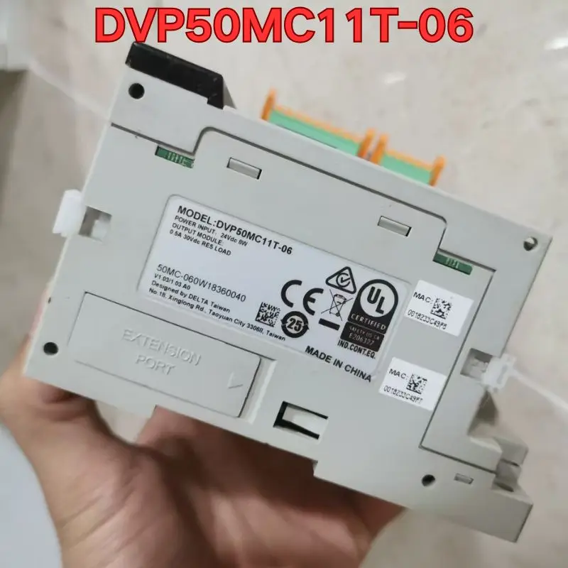 

Second-hand DVP50MC11T-06 PLC host function test is normal The latest in November 2025