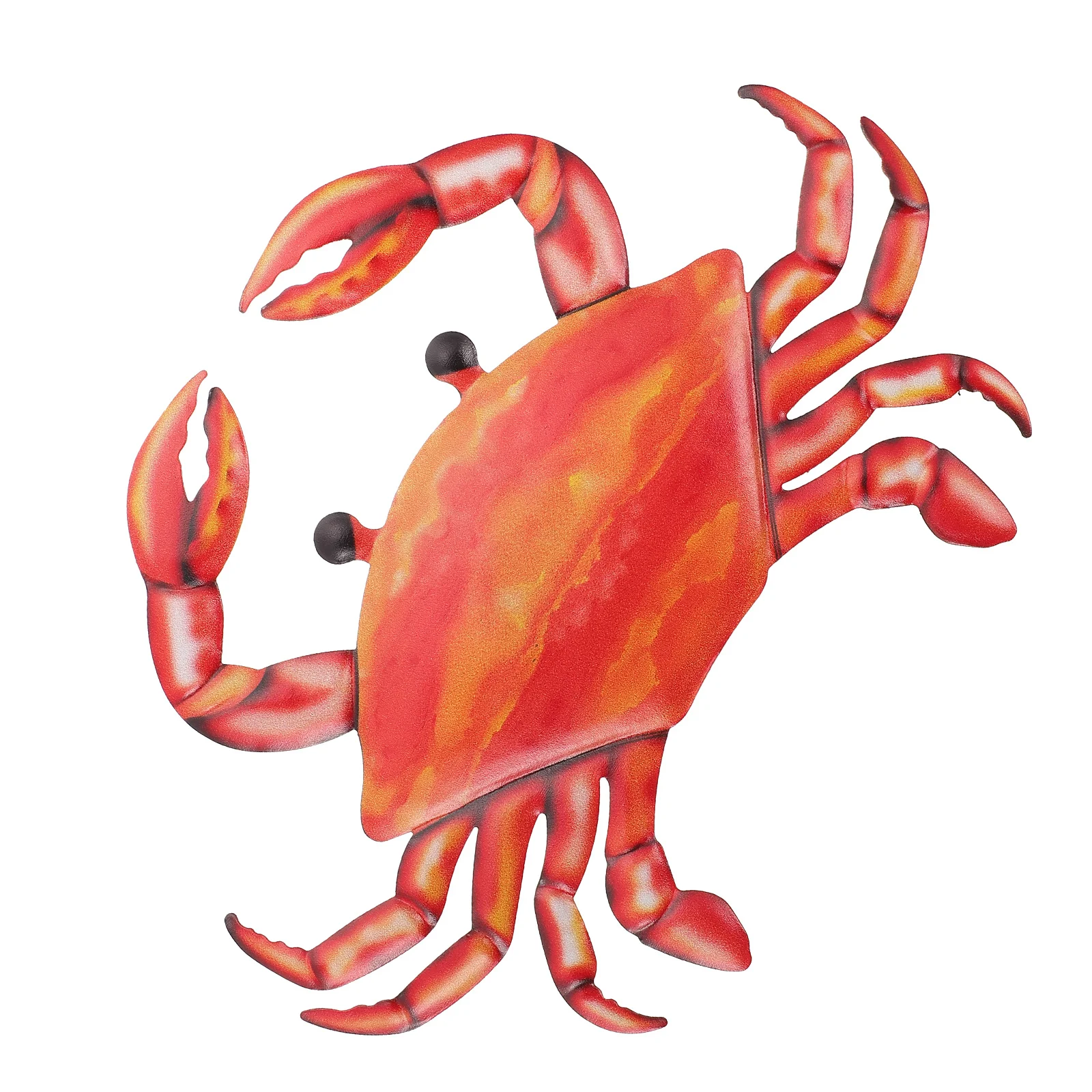 

1Pcs Colorful Crab Modeling Wall Decor Lifelike Iron Art Craft Hanging Adornment for Home Interior Decoration Hanging Decor