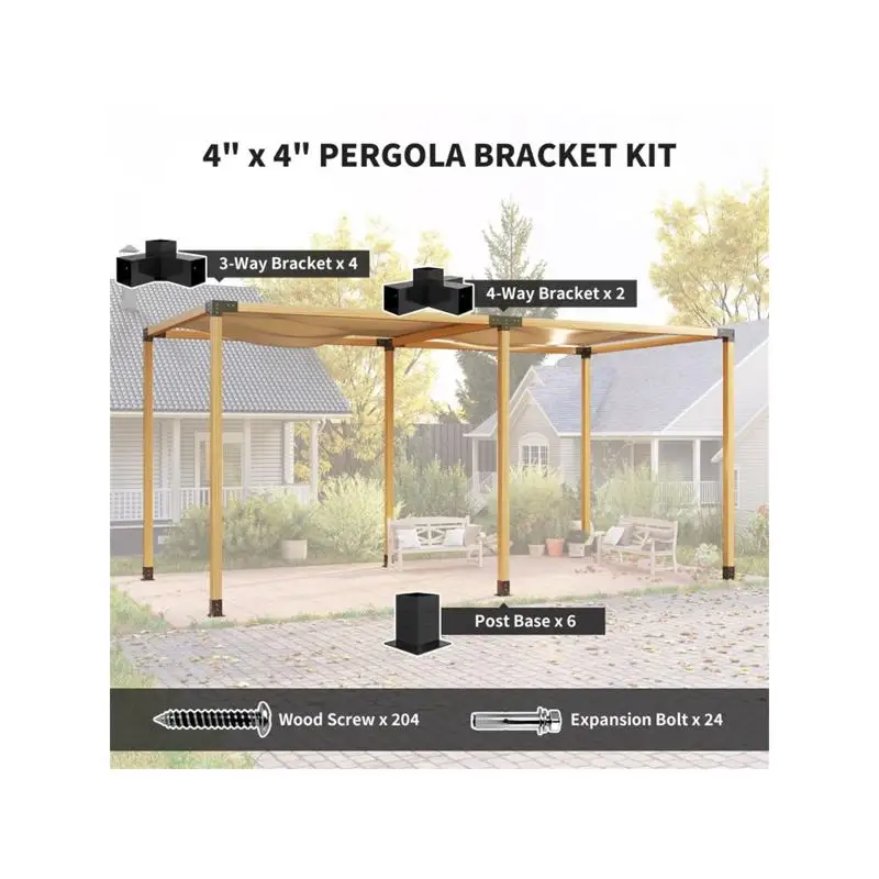 إطار مظلة محمول للظل الخارجي، نظام دعم خيمة الحماية من الأشعة فوق البنفسجية، سهل التجميع وتصميم خفيف الوزن للتخييم #4