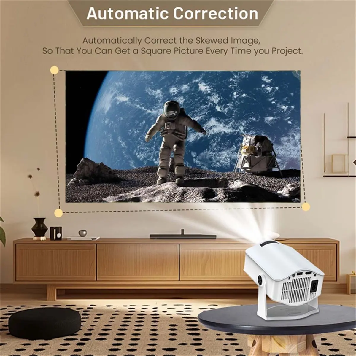 A1502Z  PRO Projector 4K Android 11, Wifi6, 200 ANSI,BT5.0, 1280x720P Home Cinema & Outdoor UK PLUG Reliable Quality