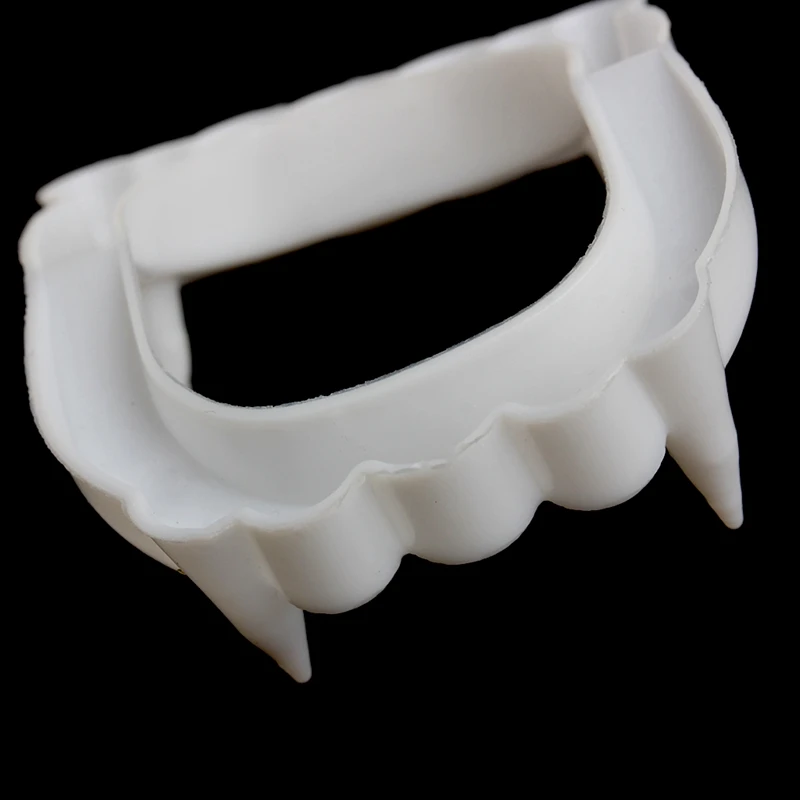 para Vampiro para Drácula Dentes Halloween para Monstro Lobisomem Zumbi Presas Hallow D5QA