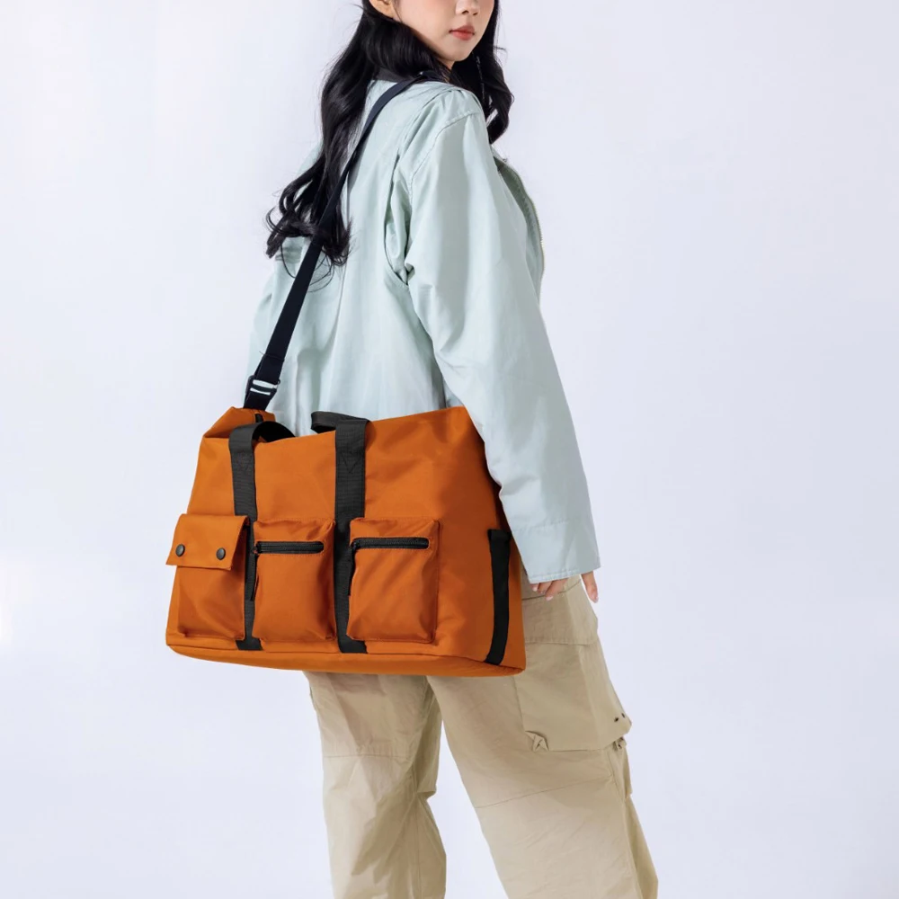 

Сумка-слинг с разделением для сухих и влажных вещей, легкая дорожная сумка, деловая сумка для путешествий, модная спортивная сумка для фитнеса, унисекс-сумка для дропшиппинга