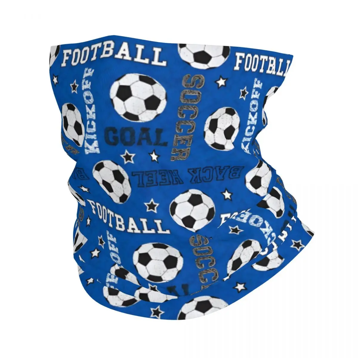 Football Soccer Hall Of Fame Thin Bandana Neck Gaiter Wrap Scarf Headband Neck Cover