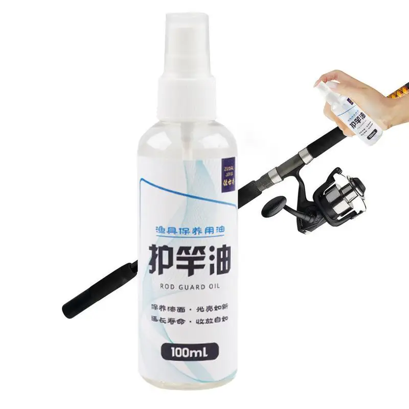 Fishing Reel Maintenance Lubrication Liquid Rust Prevention Bearing Lubricating Spray Fishing Rod Cleaner Care Oil 100ml/250ml