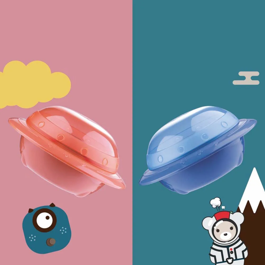 

1pc Stainless Steel Insulated Bowl Blue Multi-purpose Child Food Serving Rice Baby Feeding Bowls for Infant Toddler