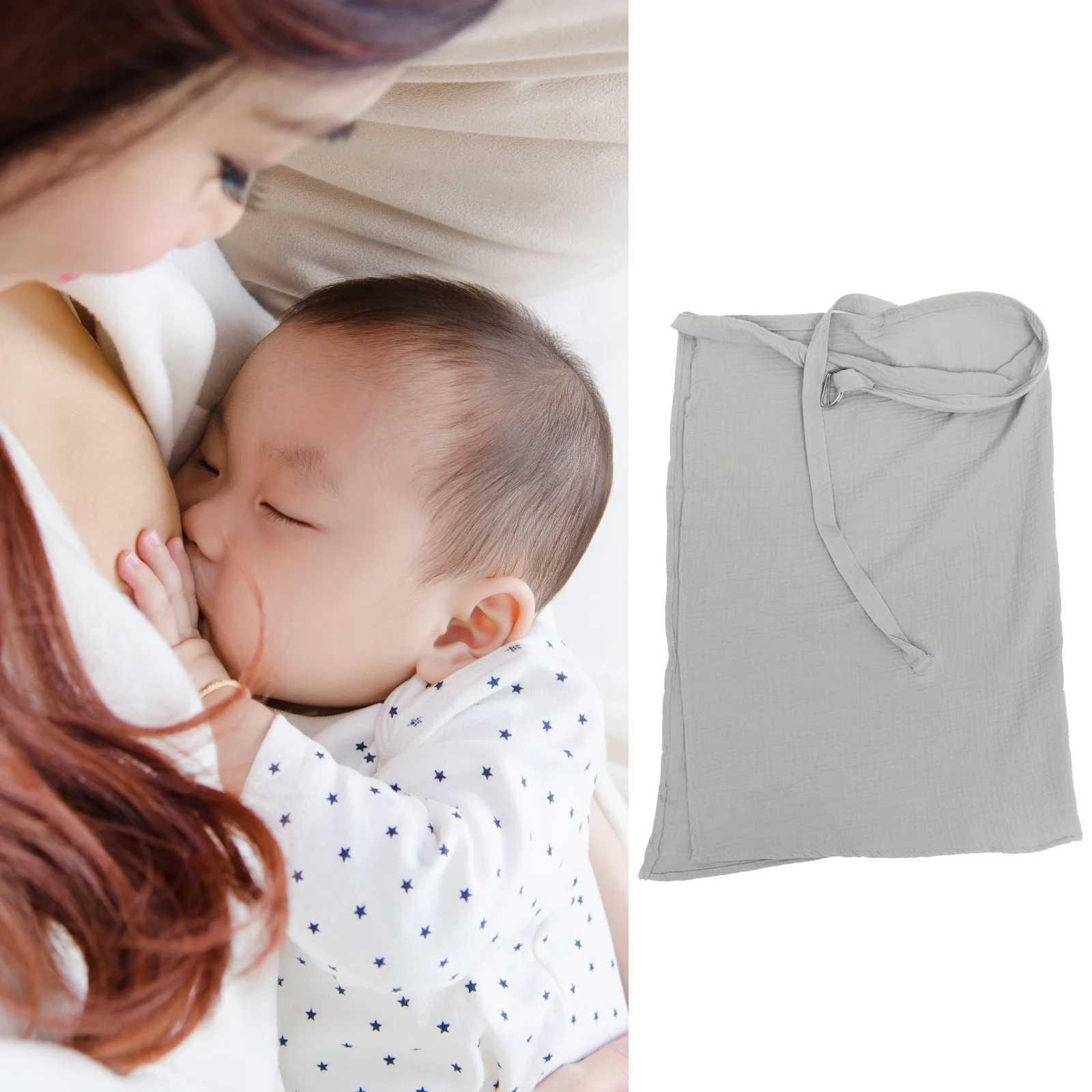 

Shawl Nursing Towel Breast Feeding Tops for Women Mom Breastfeeding Cover Cotton Apron Covers Soft Breast-feeding