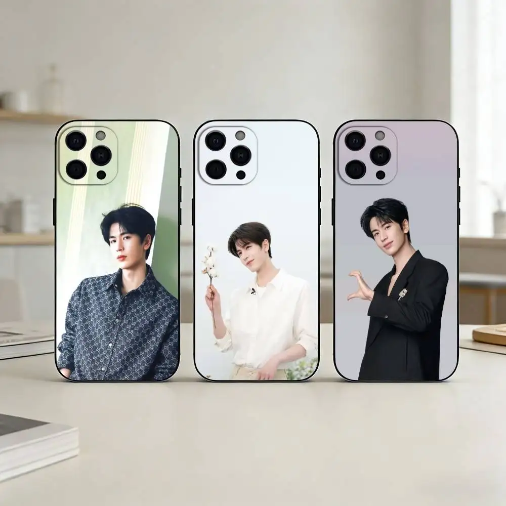 

Handsome K-Krien Z-Zhang L-Linghe Phone Case For iPhone 17,16,15,14,13,12,11 Plus,Pro,Max,Mini Silicone black Soft Cover