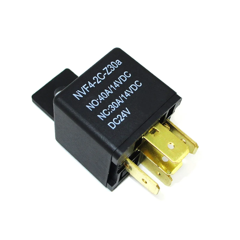 1PCS Original NVF4-2C-Z30A DC12V DC24V 40A 30A 5 feet automotive power relay