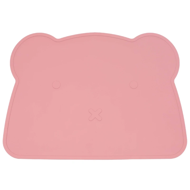 Bear Mat Baby Placemat Non-Slip Silicone Mat for Kids