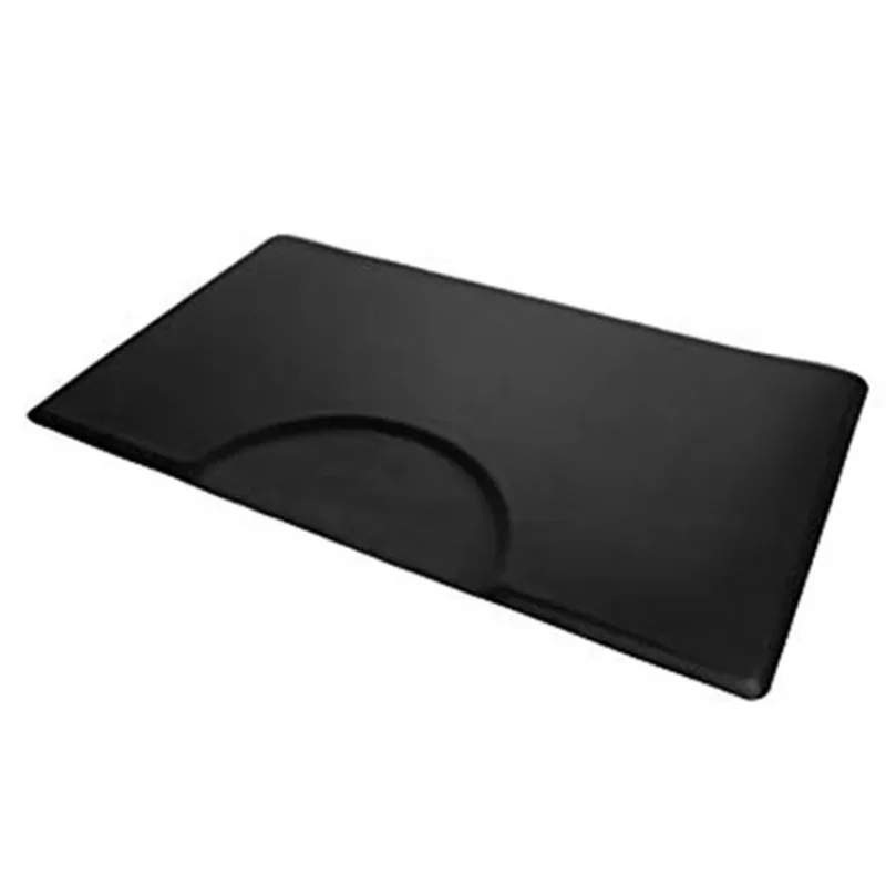 Pressure Relief Mat Salon Semi-Circle PVC PU Salon Anti-Slip Barber Chair Anti-Fatigue Mat
