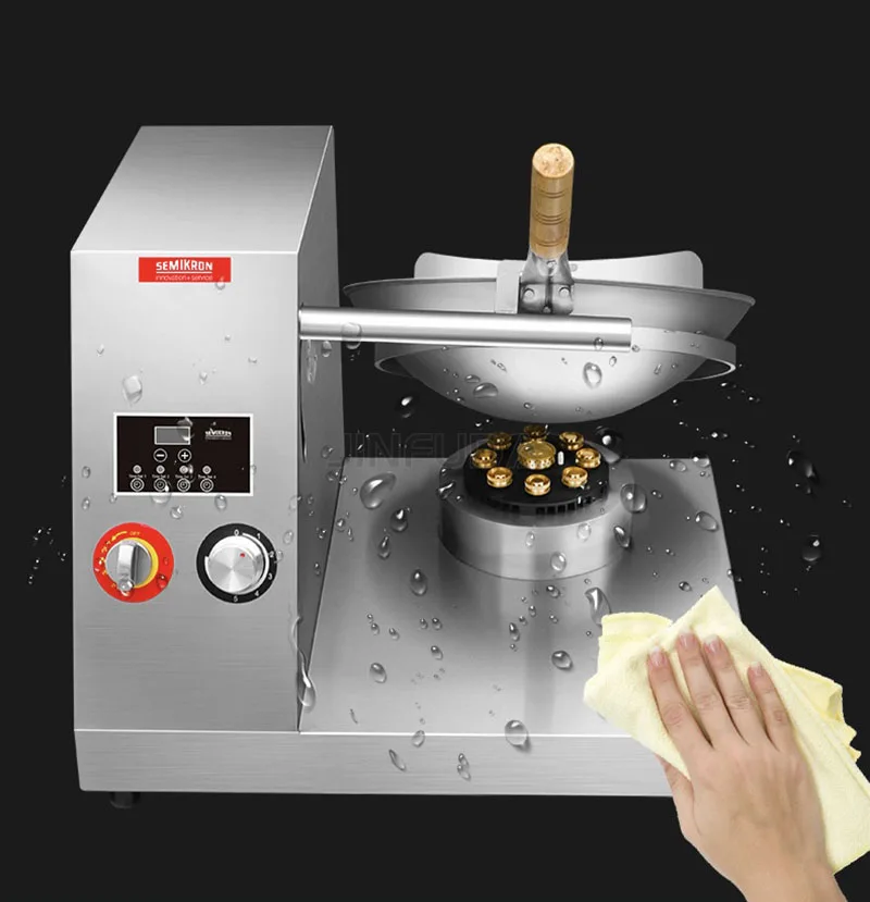 Mesa inteligente automática elétrica cozinhar wok máquina de cozinhar robô automático máquina de cozinhar alimentos inteligência de alta tecnologia