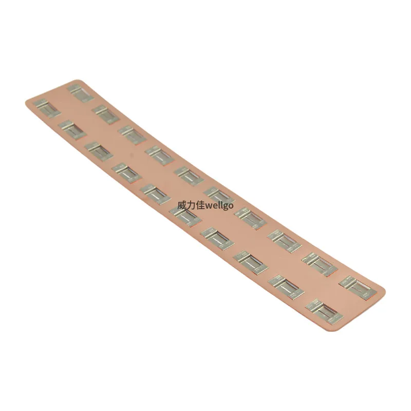 Power Battery Connector 18650/21700 Copper-nickel Busbar Is Easy To Spot Weld view 4