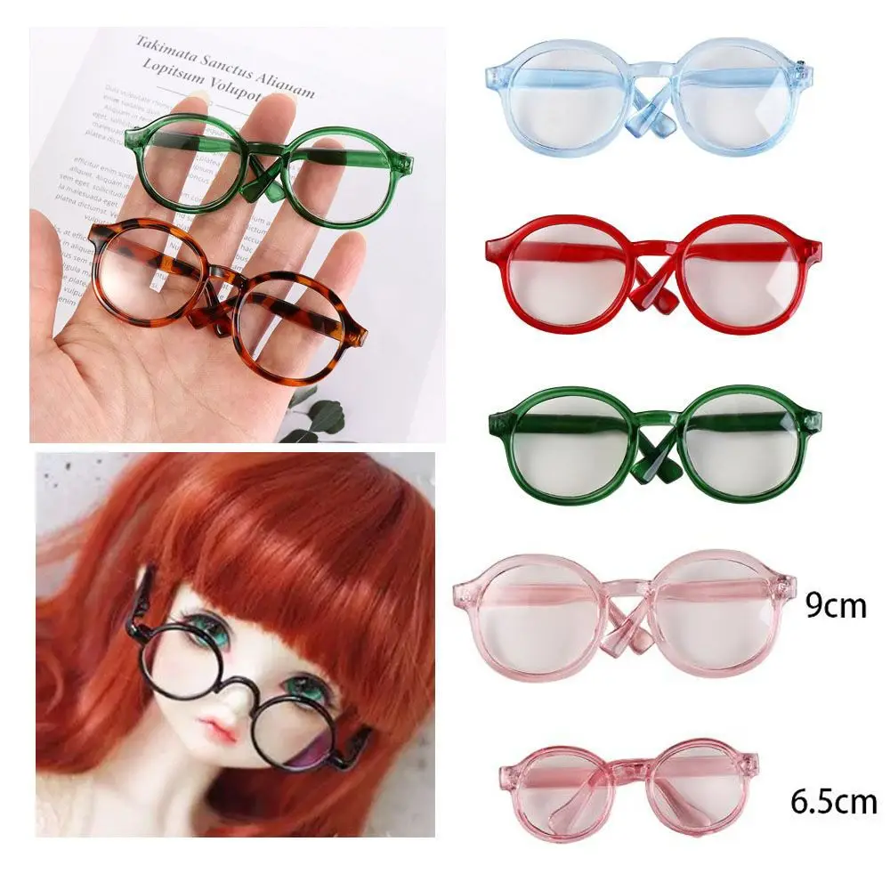 

Fashion Doll Glasses for 1/3 1/6 1/8 60cm BJD Blyth Doll Plush Toy EXO Doll Sunglasses DIY Accessories Dress Up Toys Girls Gifts