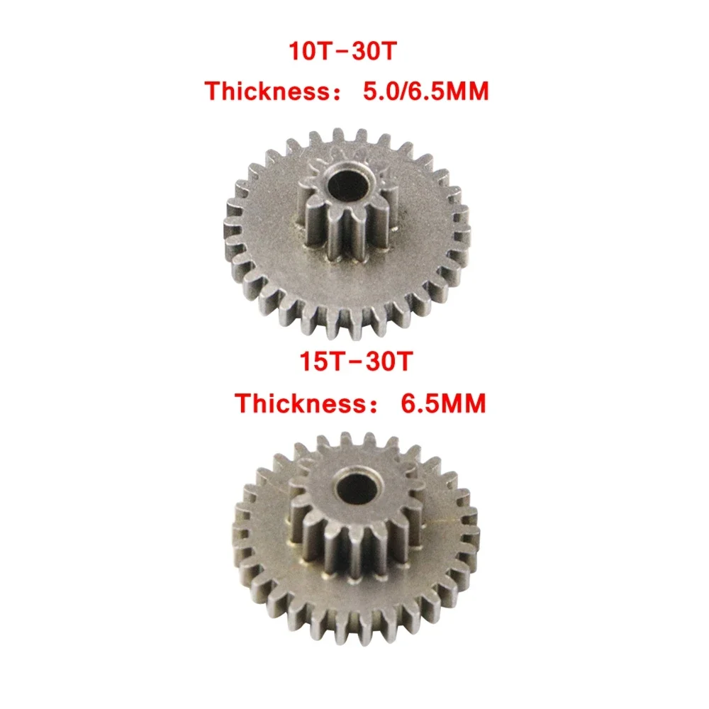 0.5M 10T-30T podwójne koło zębate DIY JGY-370 skrzynia biegów 15T-30T część naprawcza