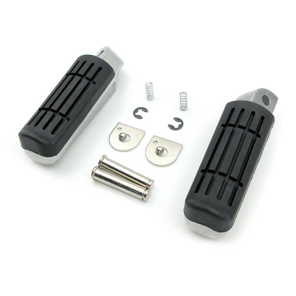 Motorcycle Front๏ผRear Foot Pegs Pedals Footrest Set For Yamaha FZ6S FJR 1300 FZ400 FZ6R XJR400 XJR1200 XJR1300 XJ6 FZS1000 FAZER