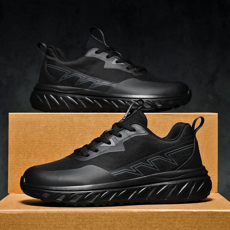 YRZL Mens Walking Shoes Lightweight Breathable Mesh Sneakers For Men Non Slip Comfortable Athletic Sports Shoes Outdoor Training