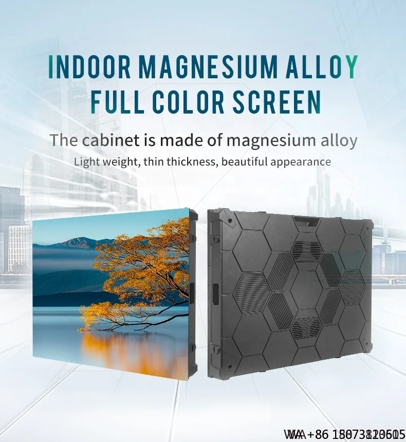 

Внутренний светодиодный экран P2.5 — настраиваемая панель 640*480 мм для выставок и рекламы