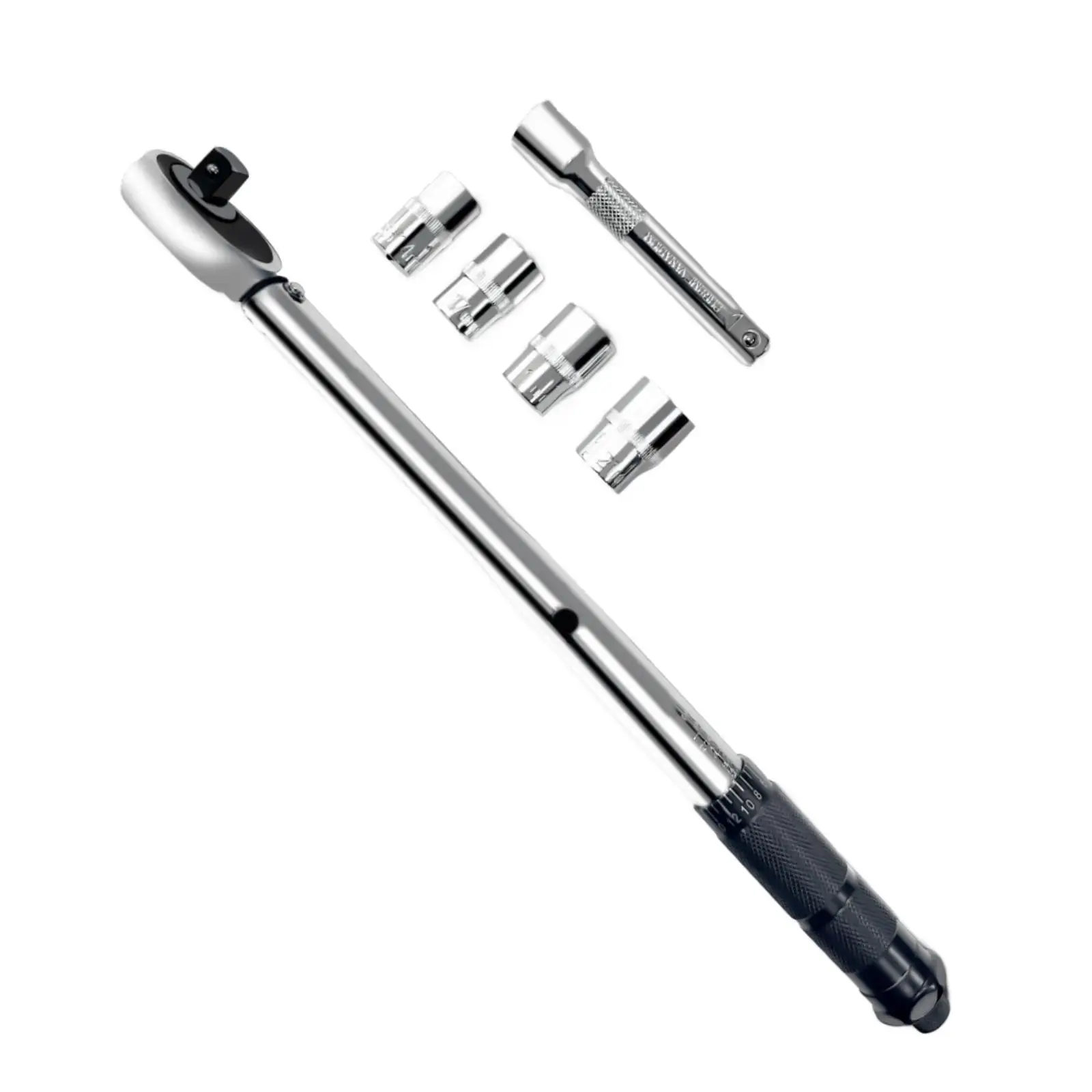 Juego de llaves dinamométricas Drive Click 28-210nm doble dirección eficiente para reparación